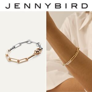 Jenny Bird Andi Slim Bracelet Two Tone 128$